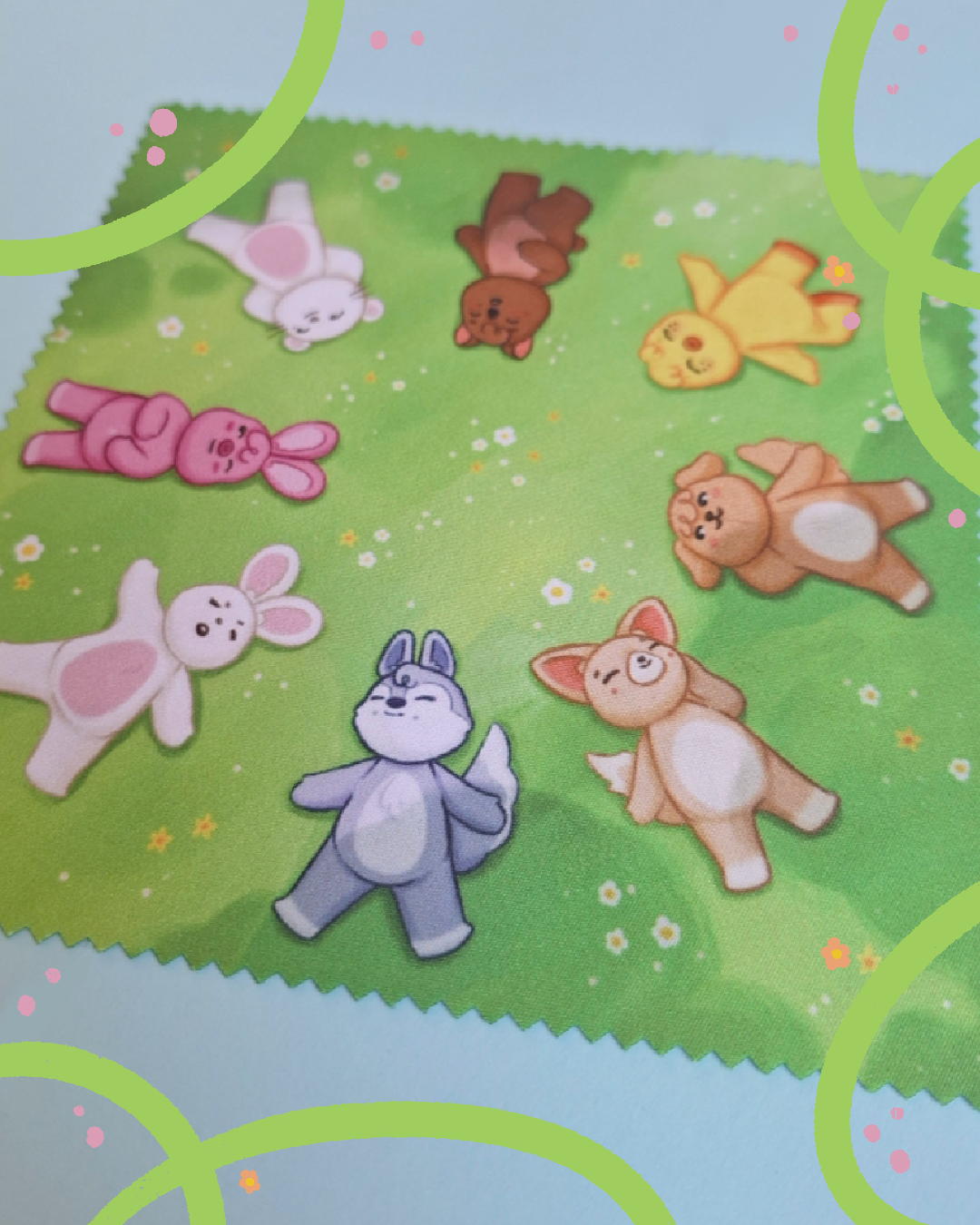 Skzoo glasses cloth