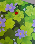 Clover Desk Mat