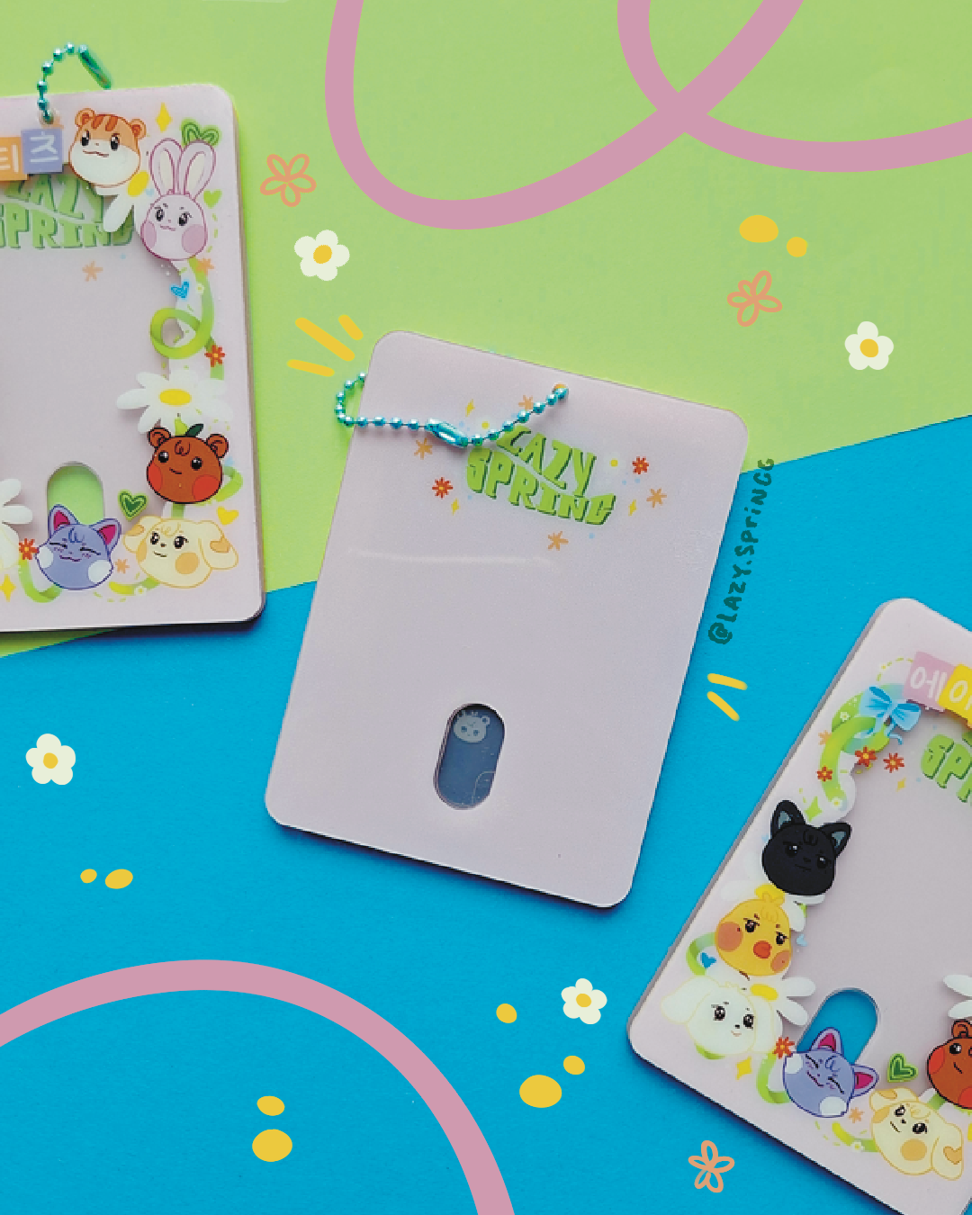 Ateez photocard holder
