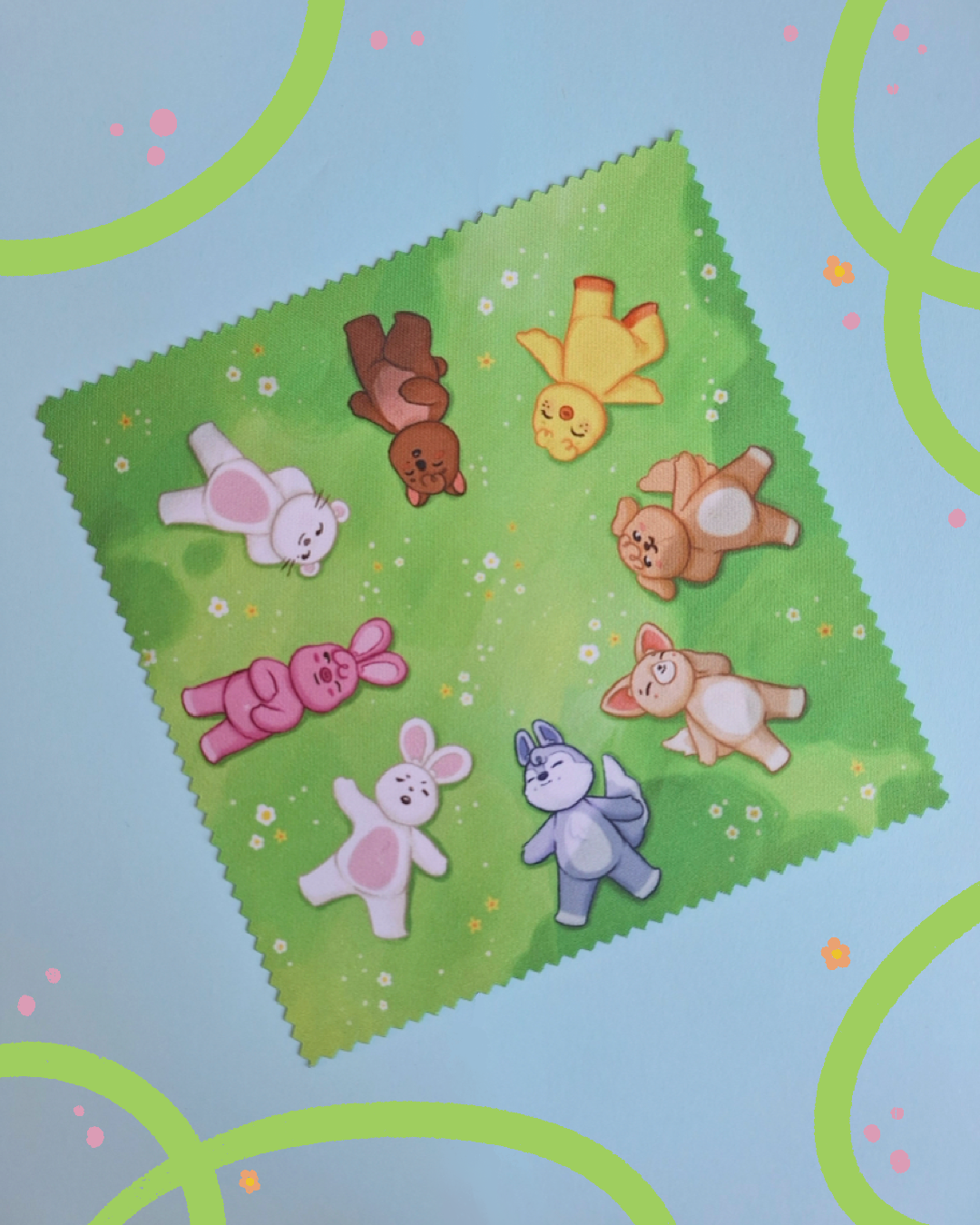 Skzoo glasses cloth
