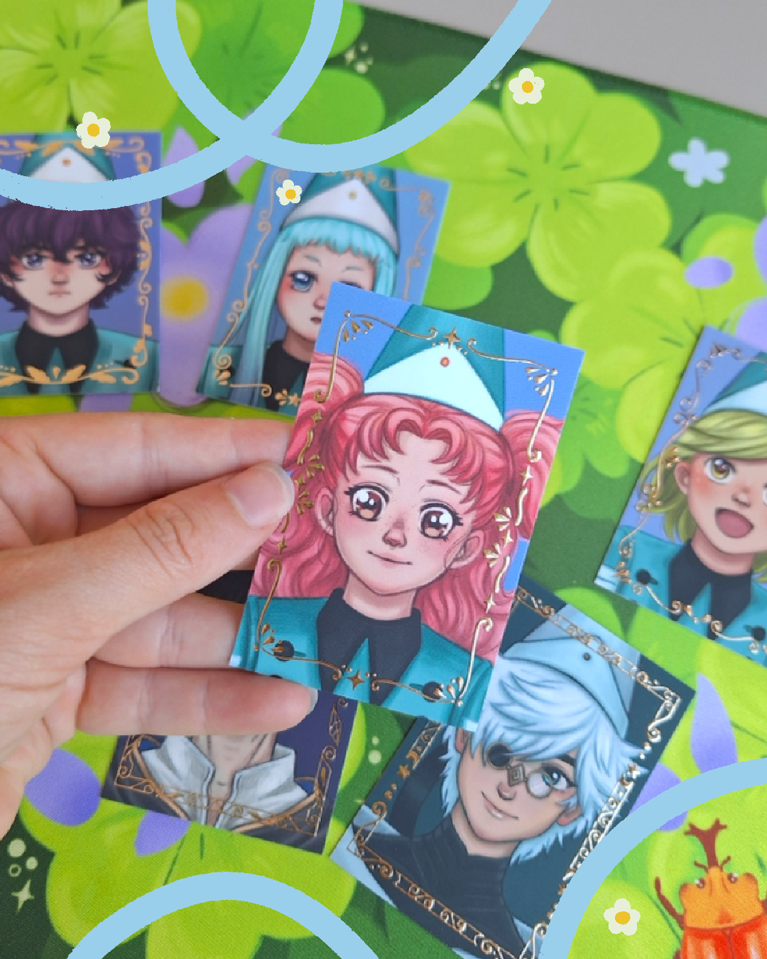 Witches Gold Foil Photocards