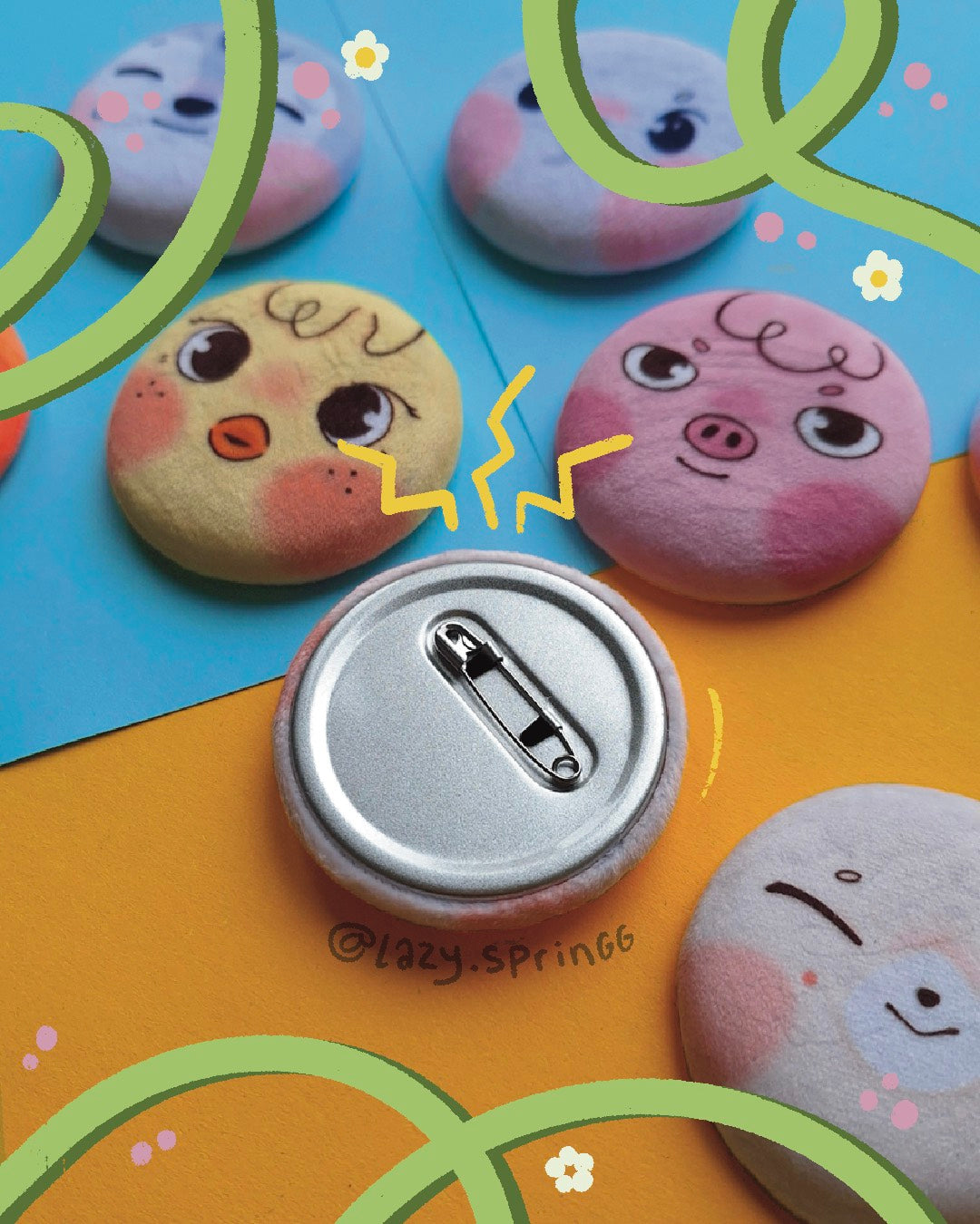Plush Buttons SKZOO