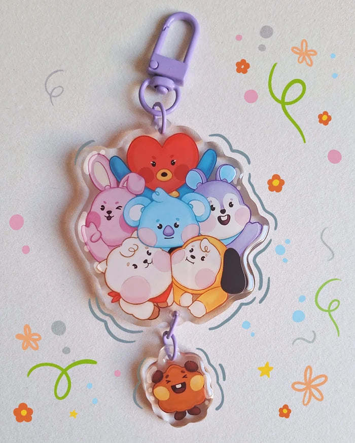 Bt21 Keychain