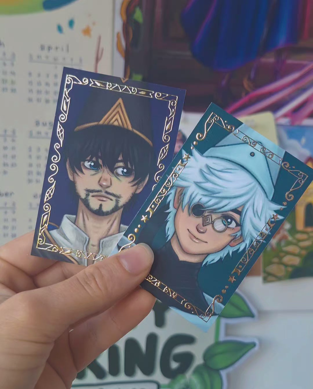Witches Gold Foil Photocards